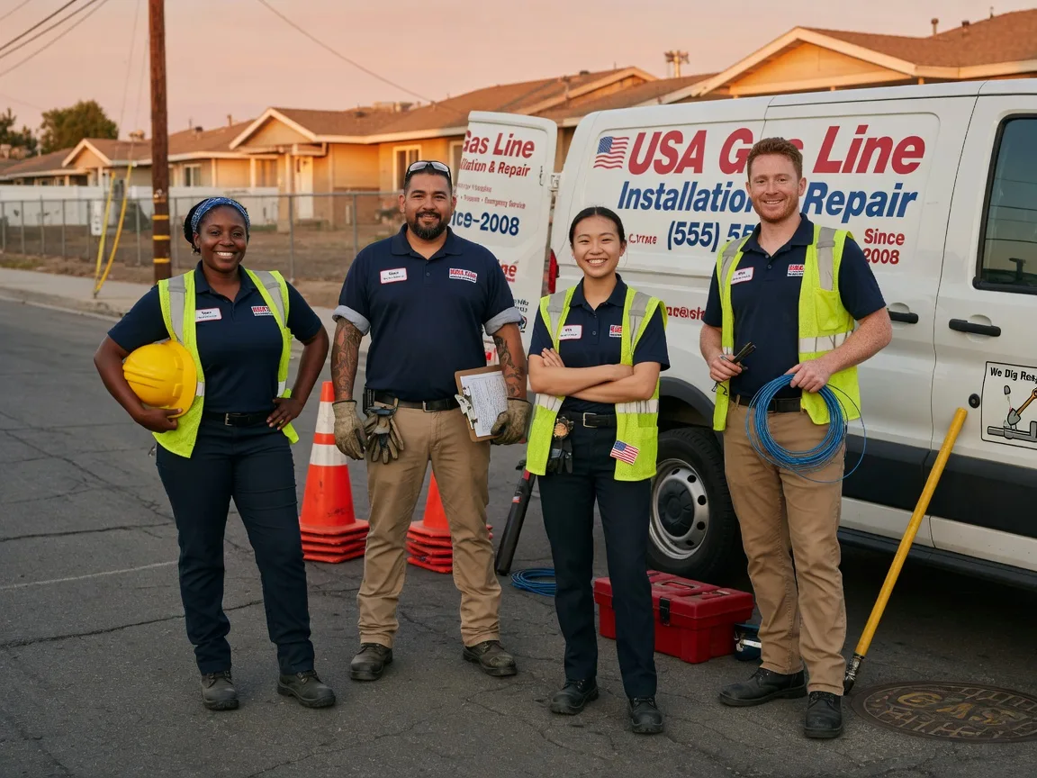Gas Line Installation company in Randall, MN
